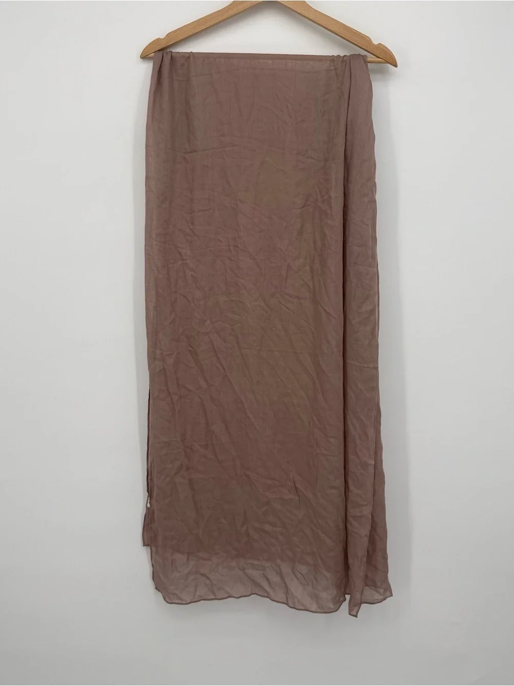 Unbranded Dusty Rose Lightweight Scarf Accessory Wrap Shawl